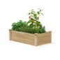 2ft x 4ft Cedar Wood Raised Garden Bed Planter Box - Made In USA